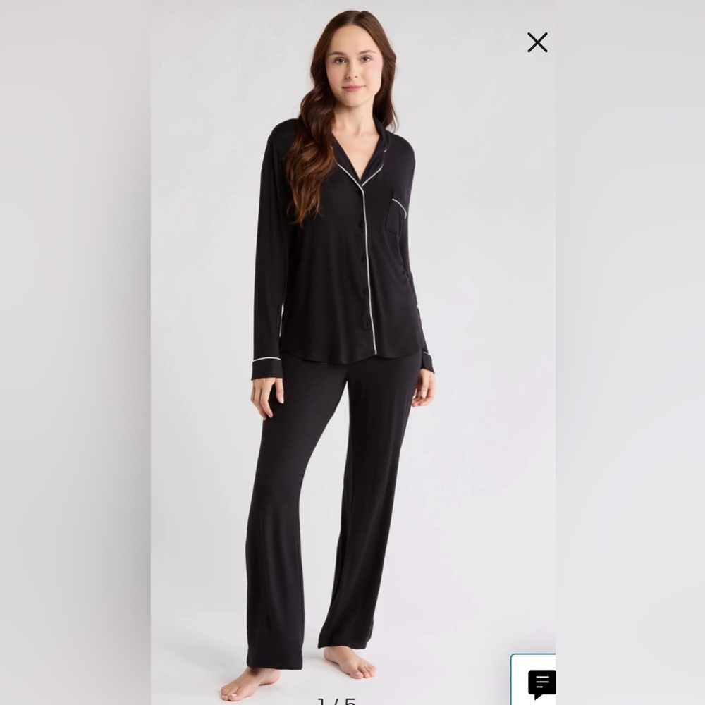 Nordstrom Rack Tranquility Long Sleeve Shirt & Pants Pajamas